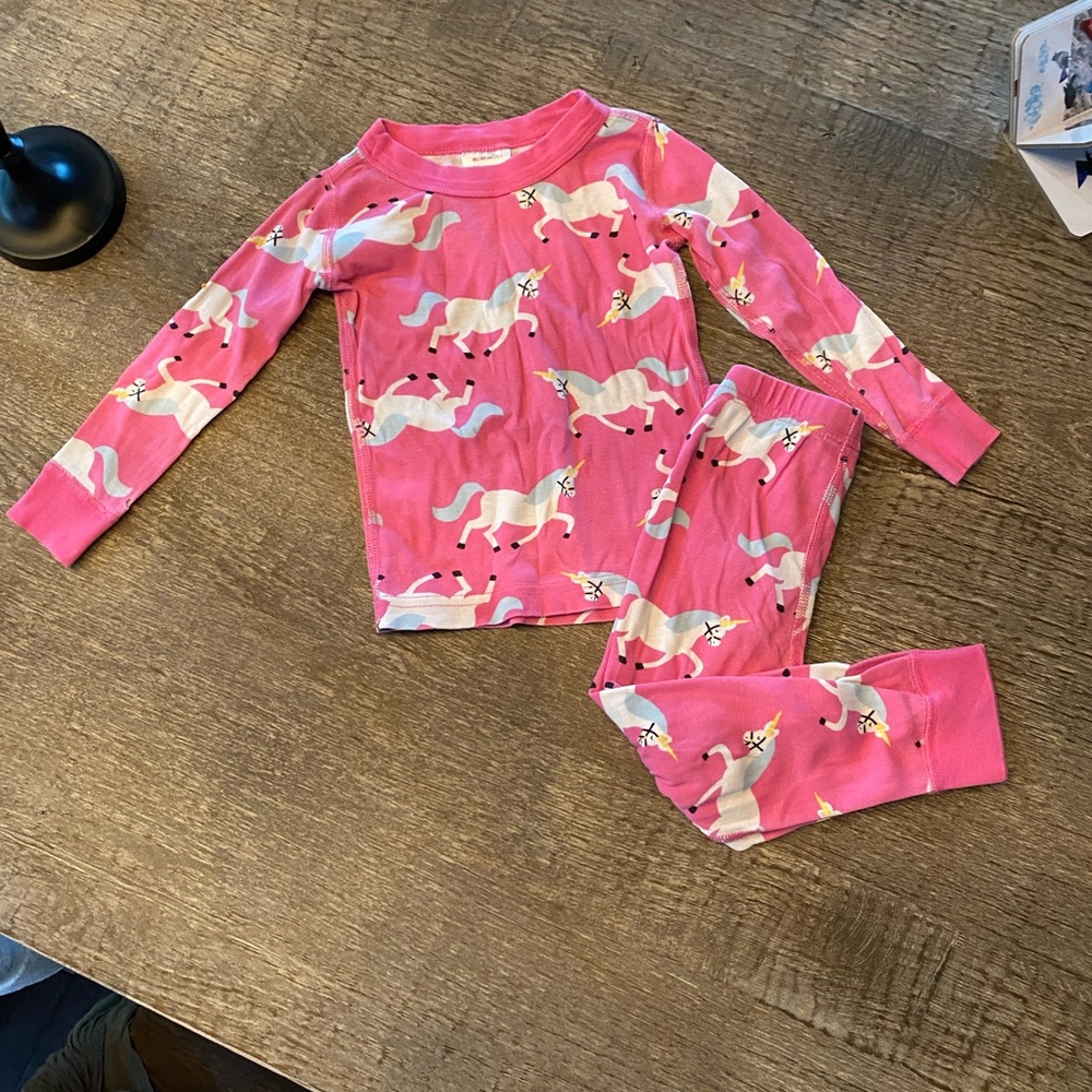 Hanna Andersson 2T Unicorn Long John